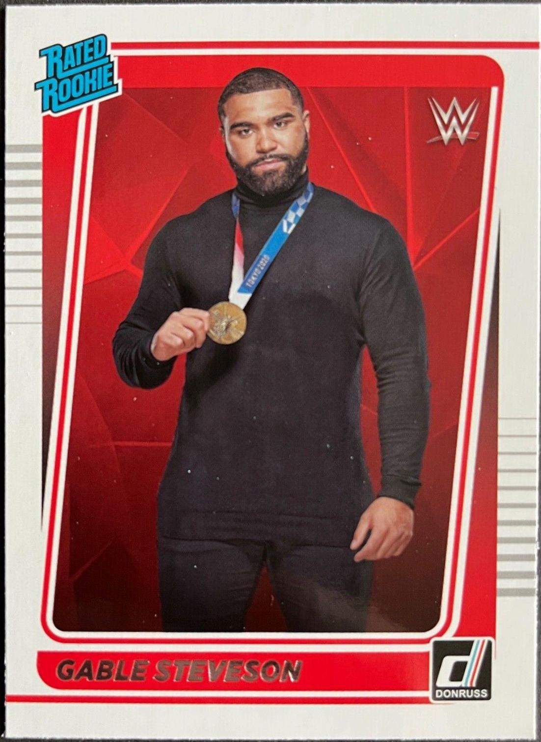 Gable Steveson #120 Wrestling Cards 2022 Panini Chronicles WWE