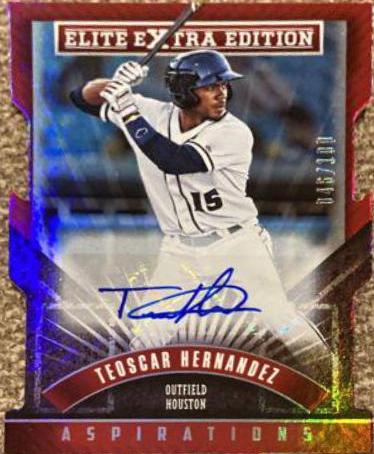 Teoscar Hernandez #155 2015 Panini Elite Extra Edition Baseball