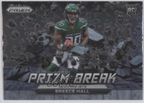 Breece Hall #PB-6 Football Cards 2022 Panini Prizm Break