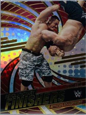 John Cena #10 Wrestling Cards 2023 Panini Revolution WWE Revolutionary Finishers