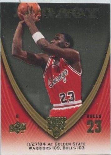 Michael Jordan #16 Basketball Cards 2008 Upper Deck Jordan Legacy