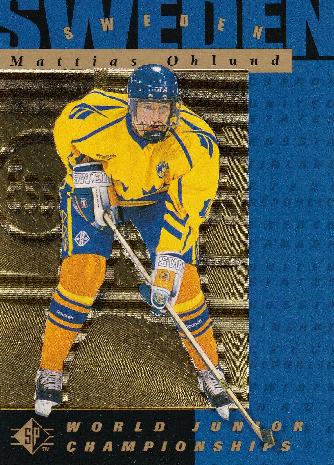 Mattias Ohlund #172 Hockey Cards 1994 SP