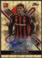 Patrik Schick #BCA-PS 2021 Topps Finest Bundesliga Autographs Soccer