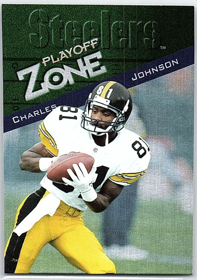 Charles Johnson #94 Football Cards 1997 Playoff Zone
