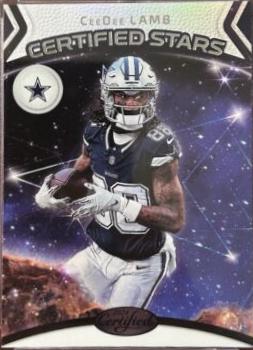 CeeDee Lamb #5 Football Cards 2024 Panini Certified Stars
