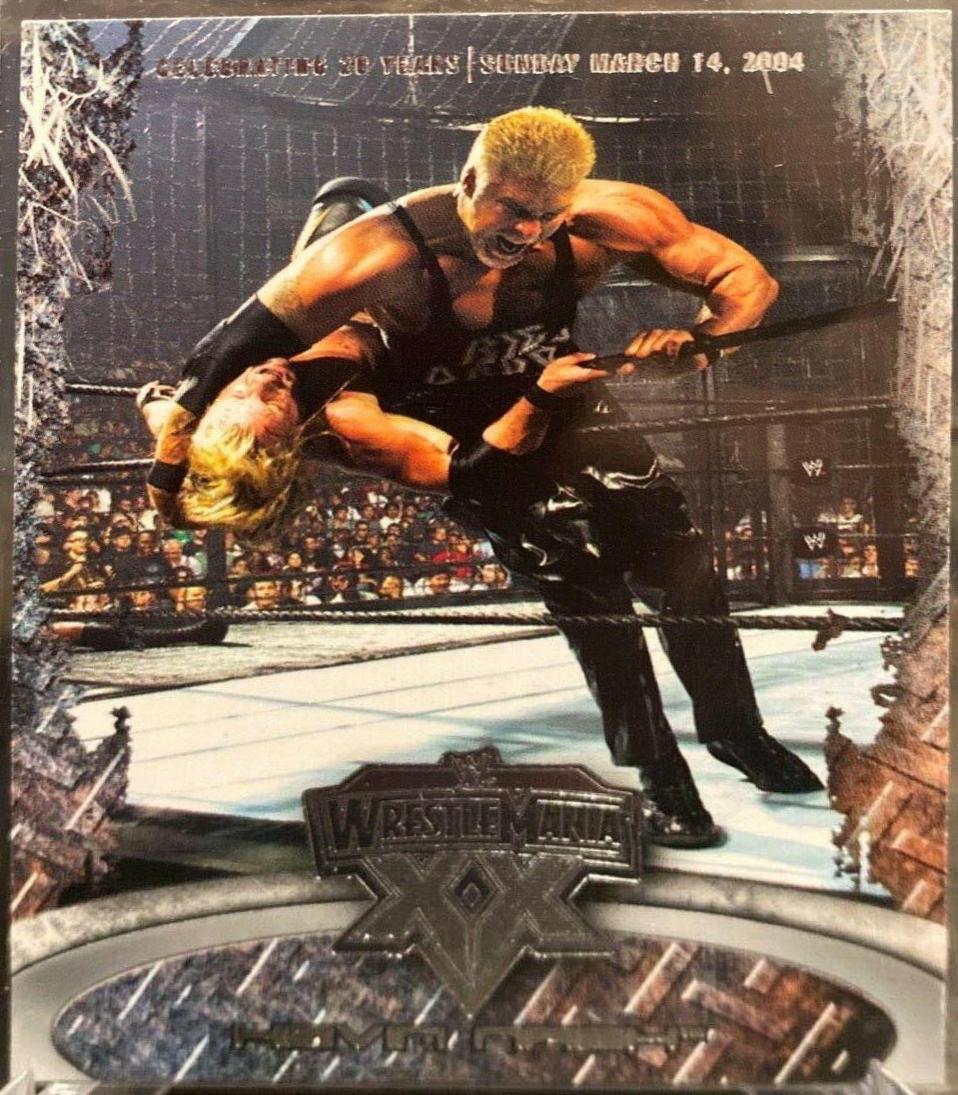 Kevin Nash #7 Wrestling Cards 2004 Fleer WWE WrestleMania XX