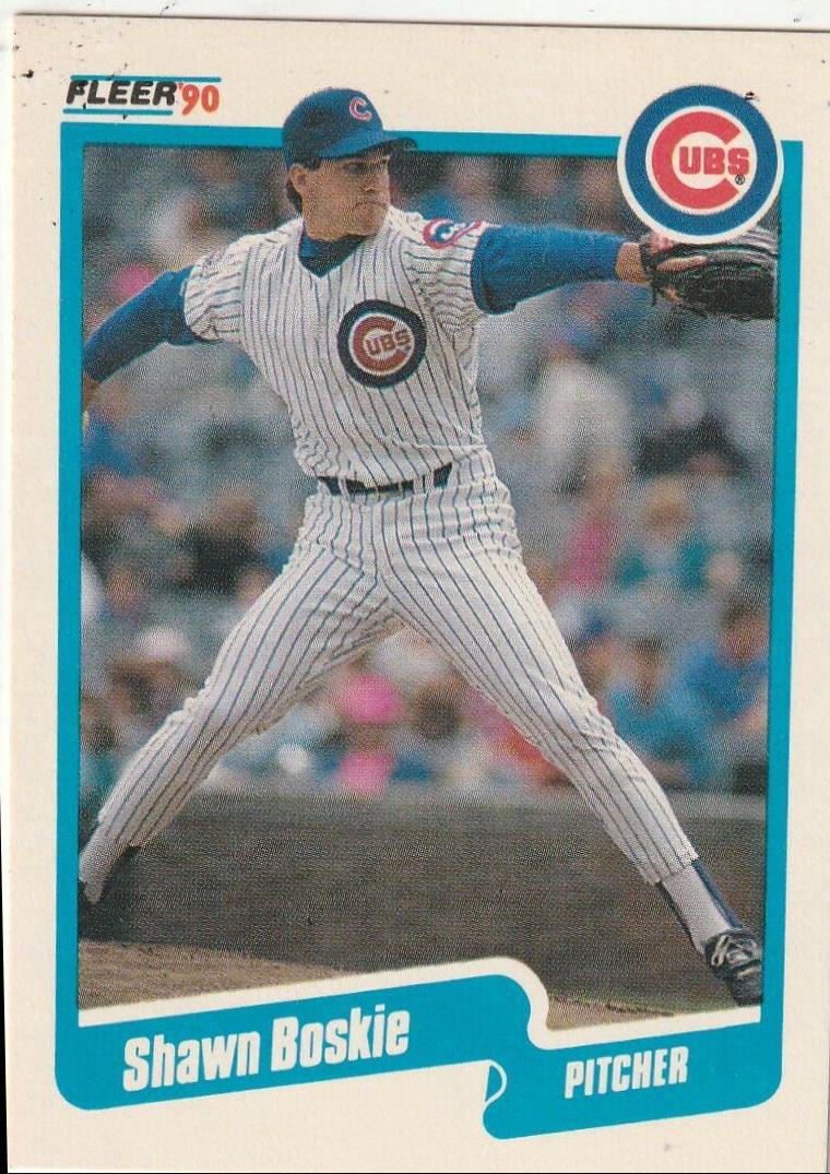 Shawn Boskie #U-7 Baseball Cards 1990 Fleer Update