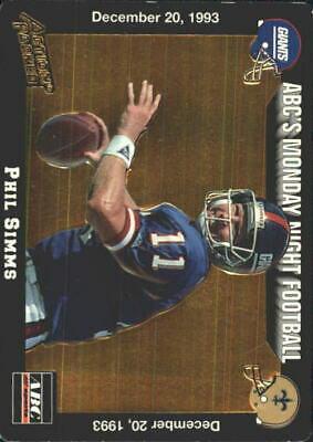 Phil Simms #66 1993 Action Packed Monday Night Football