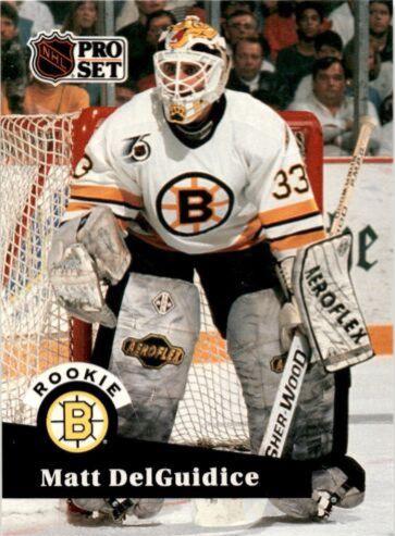 Matt DelGuidice #521 Hockey Cards 1991 Pro Set