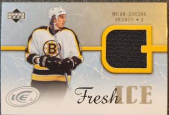 Milan Jurcina #FI-MJ Hockey Cards 2005 Upper Deck Ice Fresh