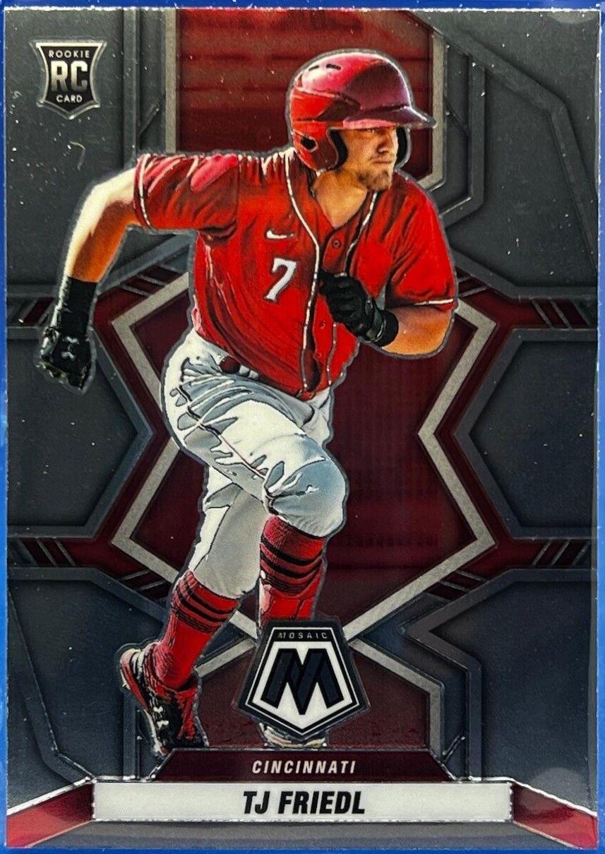 TJ Friedl #216 Baseball Cards 2022 Panini Mosaic