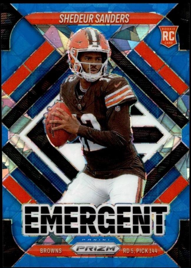 Shedeur Sanders [Blue Ice] #17