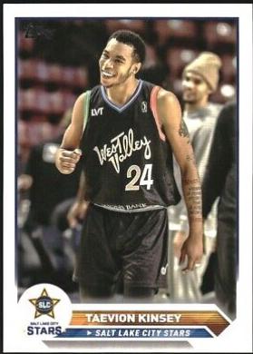 Taevion Kinsey #74 Basketball Cards 2023 Topps G-League