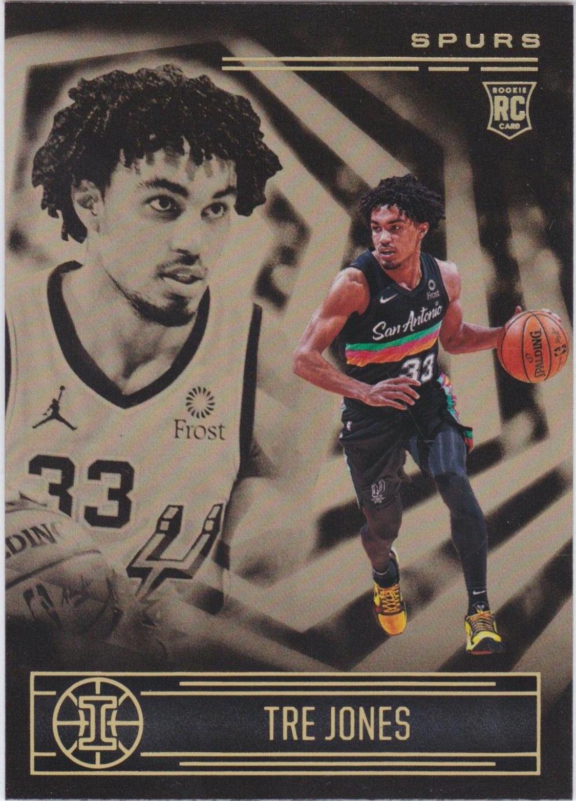 Tre Jones #198 Prices [Rookie] | 2020 Panini Illusions