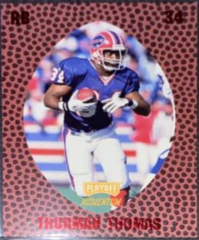 Thurman Thomas #226 1998 Playoff Momentum Football