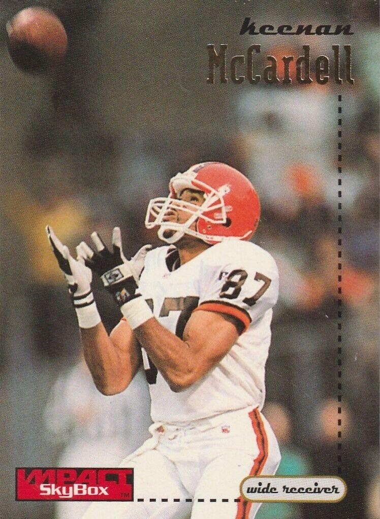 Keenan McCardell #65 Football Cards 1996 Skybox Impact
