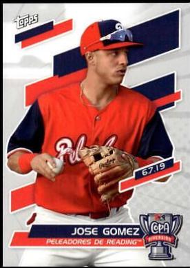 Jose Gomez #CO-JG Baseball Cards 2020 Topps Pro Debut