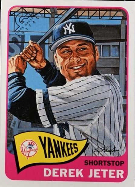 Derek Jeter #GH8 Baseball Cards 2001 Topps Gallery Heritage