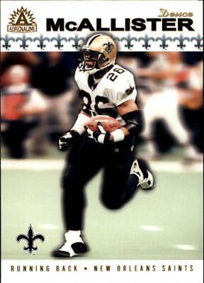 Deuce McAllister #176 2002 Pacific Adrenaline Football