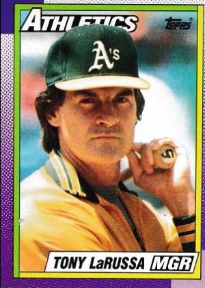 Tony LaRussa #639 Baseball Cards 1990 Topps