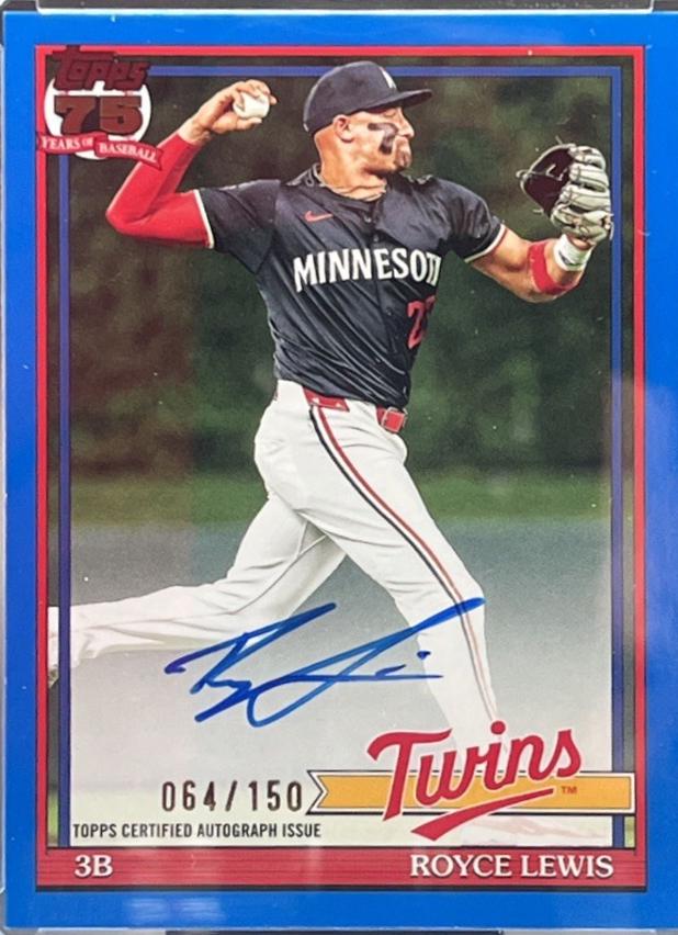 Royce Lewis [Blue] #91A-RL