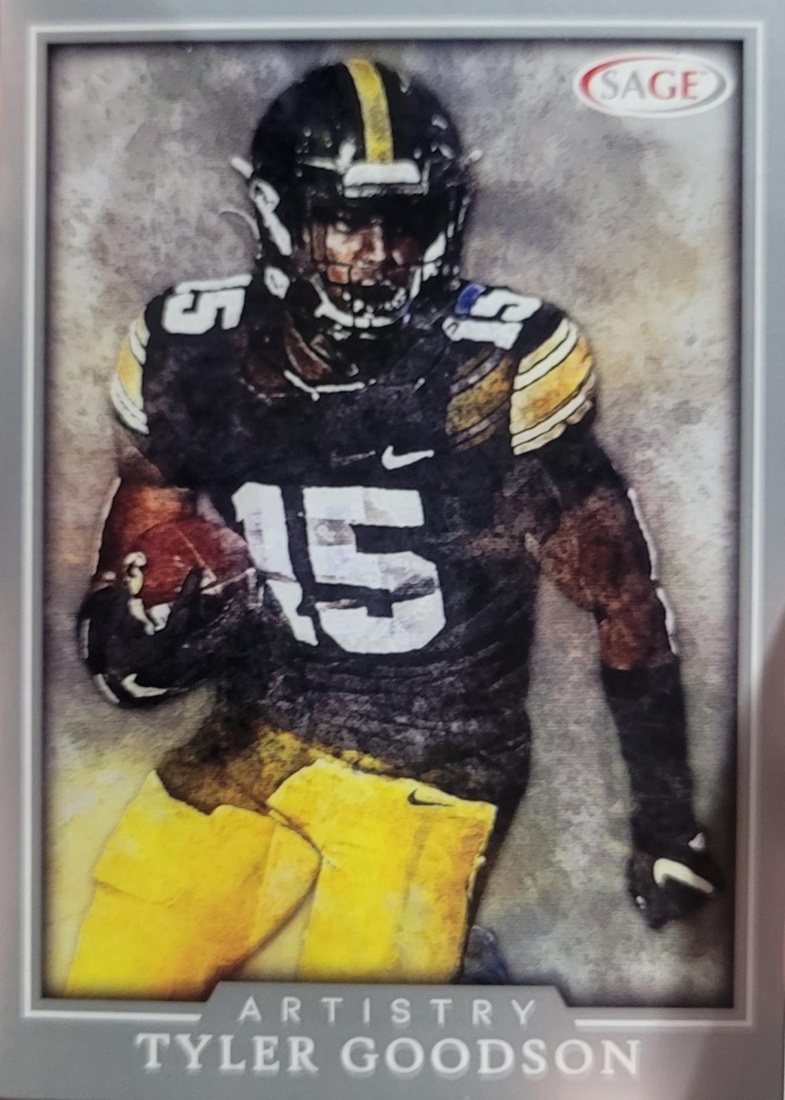 Tyler goodson #89 2022 Sage Artistry Football