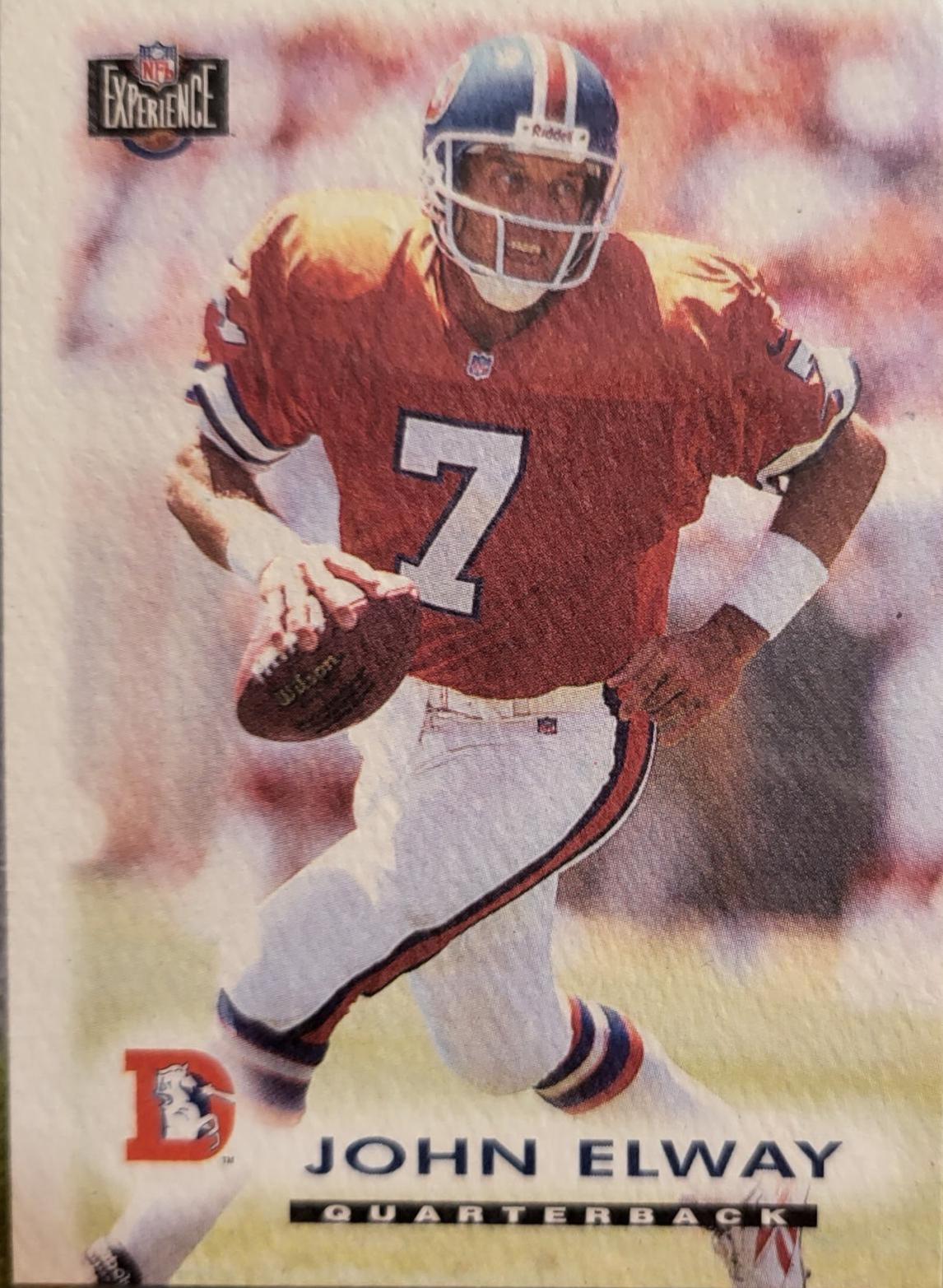 John Elway #9 Football Cards 1996 Classic NFL Experience