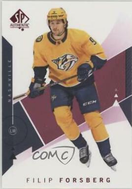 Filip Forsberg #12 Hockey Cards 2018 SP Authentic