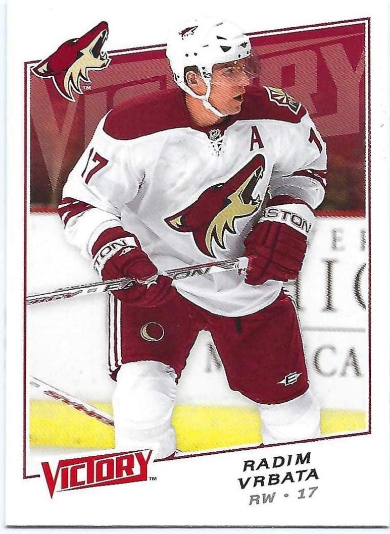 Radim Vrbata #48 Hockey Cards 2008 Upper Deck Victory