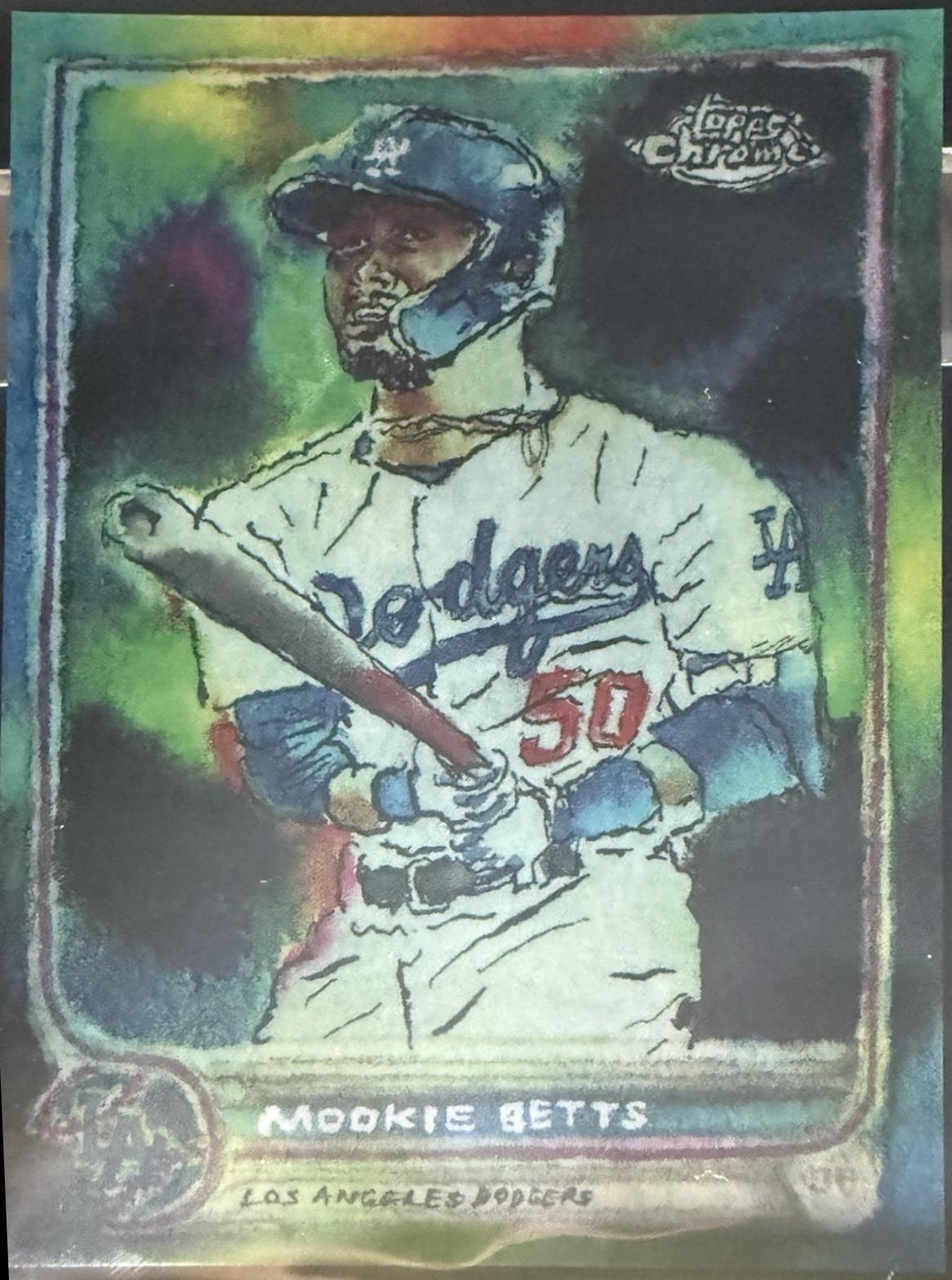 Mookie Betts [Topps Logo Laminate] #26