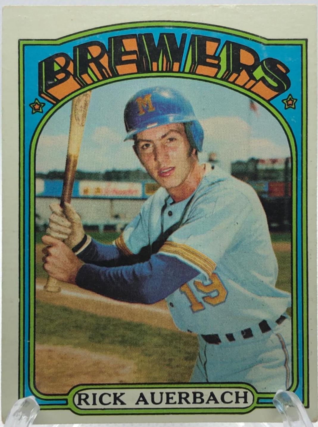 Rick Auerbach #153 Baseball Cards 1972 Topps