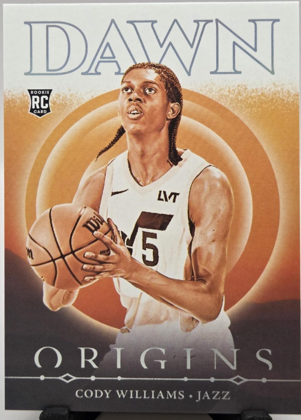 Cody Williams #13 Basketball Cards 2024 Panini Origins Dawn