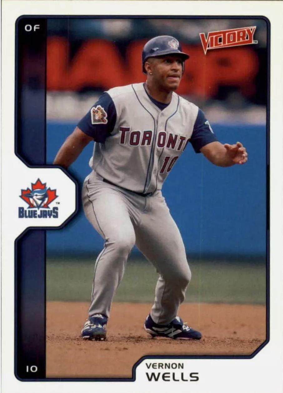 Vernon Wells #36 Baseball Cards 2002 Upper Deck Victory