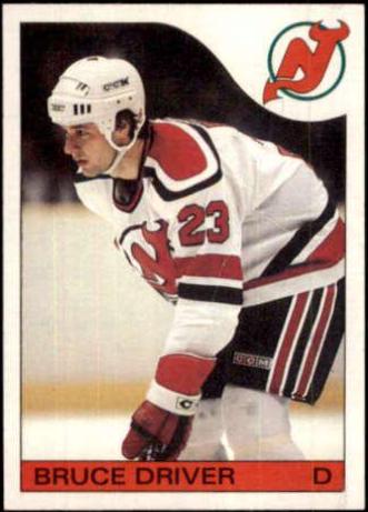 Bruce Driver #127 Hockey Cards 1985 Topps