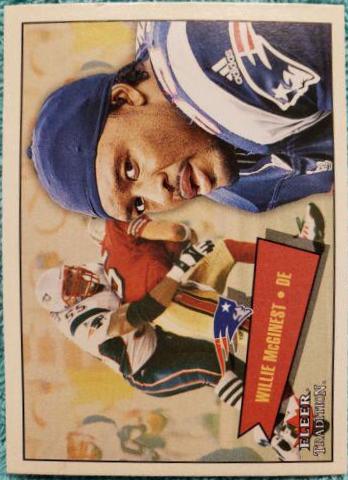 Willie McGinest #23 Football Cards 2001 Fleer