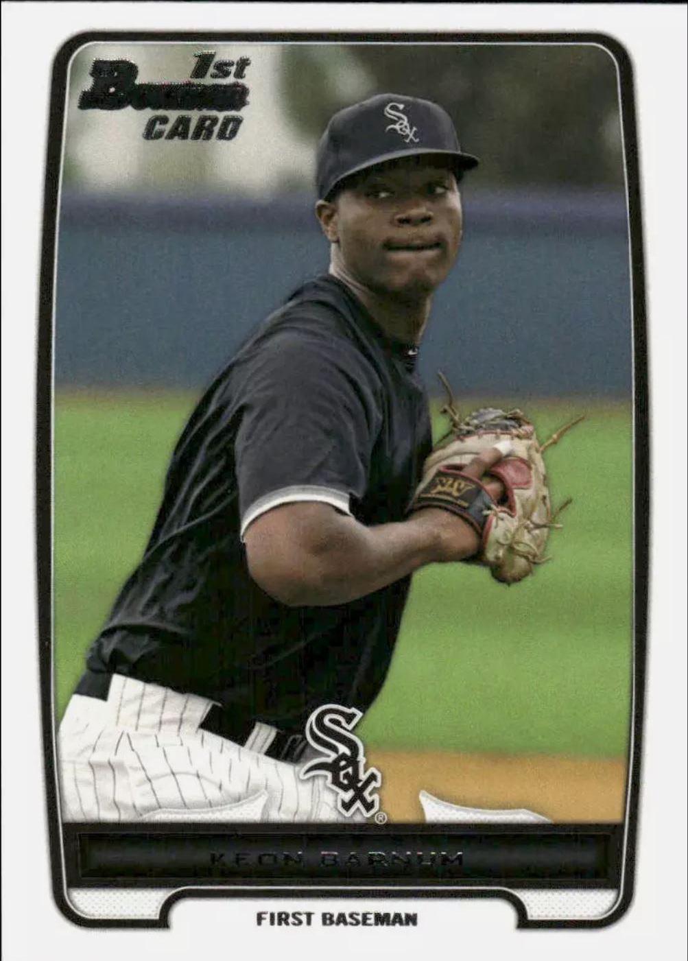 Keon Barnum #5 Baseball Cards 2012 Bowman Draft Picks & Prospects