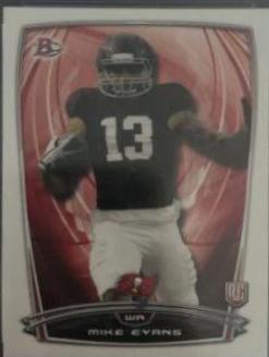 Mike Evans #66 Football Cards 2014 Bowman Rookies