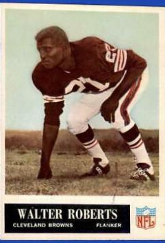 Walter Roberts #38 Football Cards 1965 Philadelphia