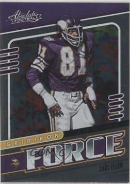 Carl Eller #8 Football Cards 2019 Panini Absolute Gridiron Force