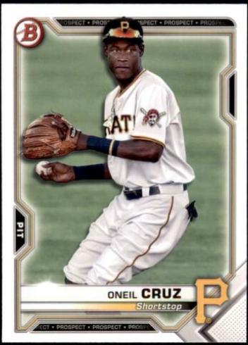 Oneil Cruz #BP-24 2021 Bowman Paper Prospects Baseball