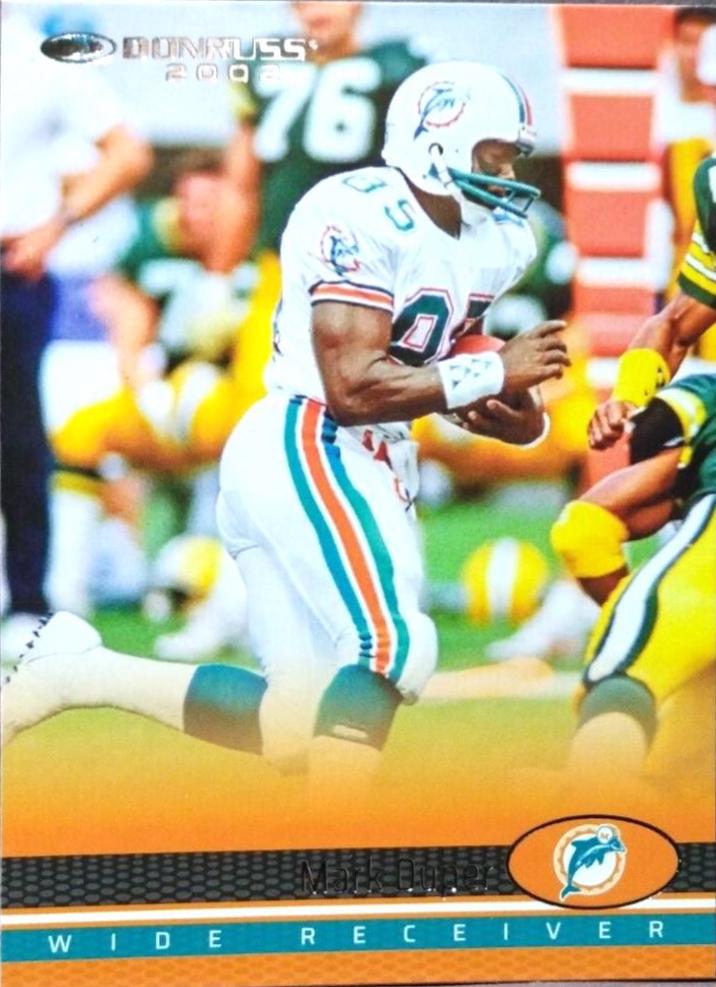 Mark Duper #8 Football Cards 2022 Panini Donruss Retro 2002