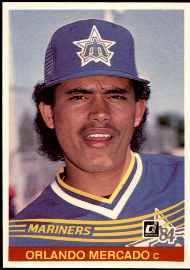 Orlando Mercado #318 Baseball Cards 1984 Donruss