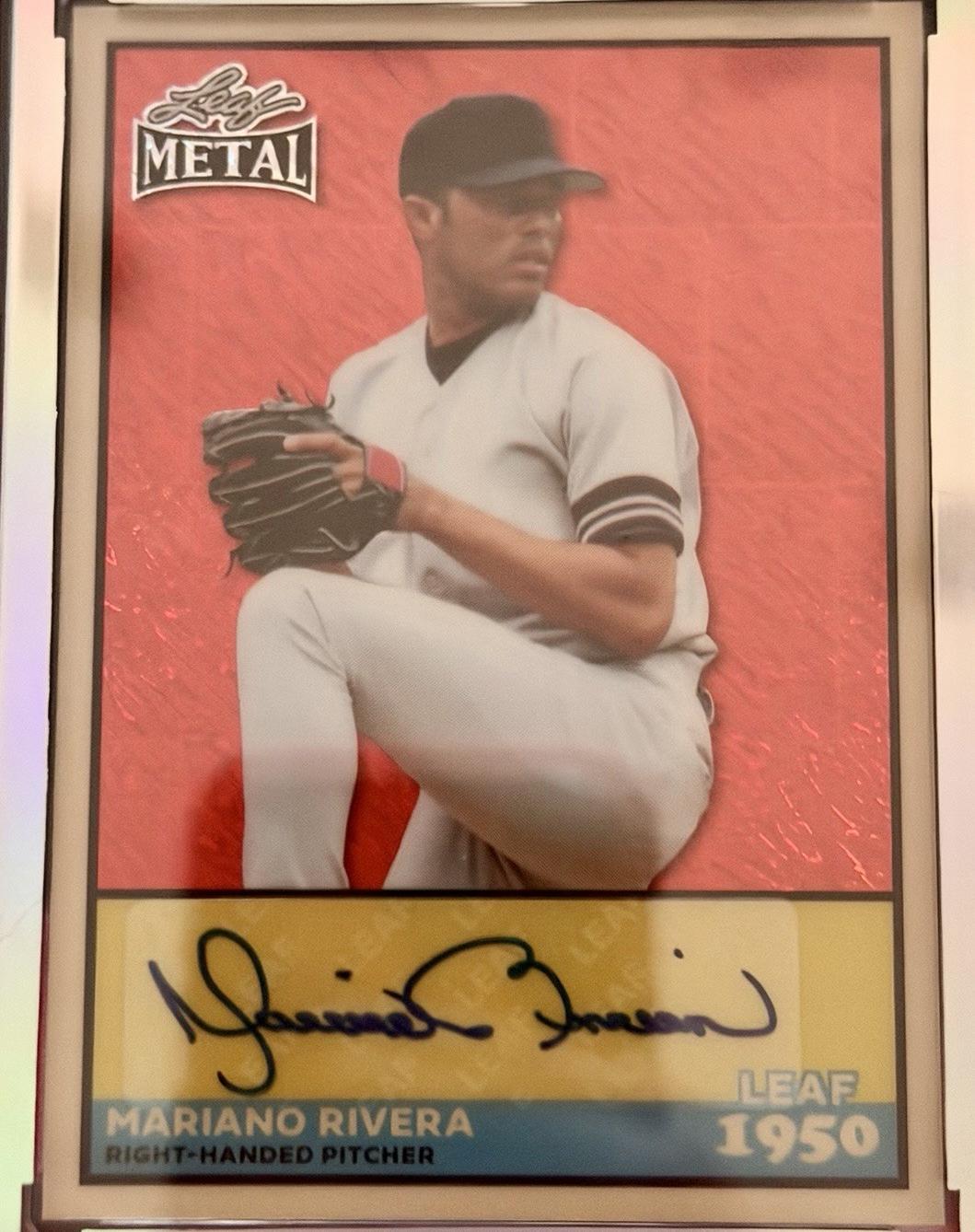 Mariano Rivera [Red Flood] #50A-MR1