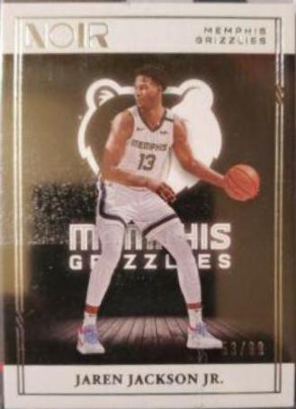 Jaren Jackson Jr. #6 Basketball Cards 2020 Panini Noir