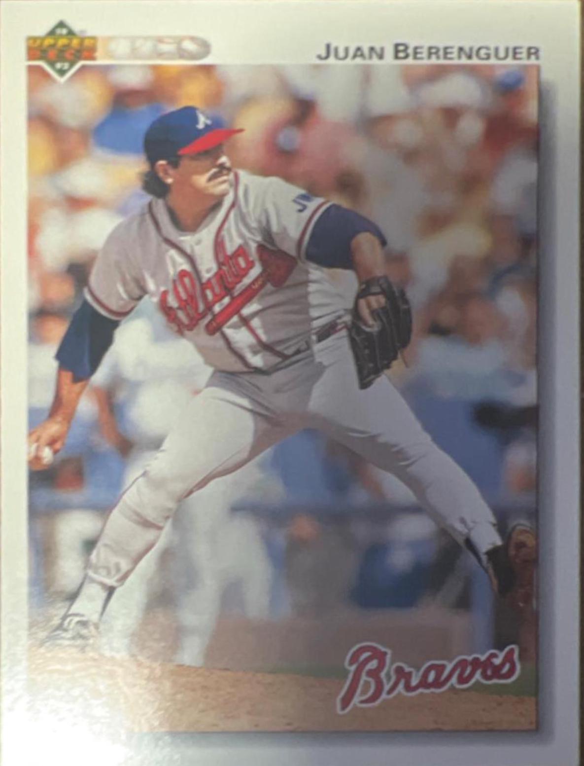 Juan Berenguer #493 Baseball Cards 1992 Upper Deck