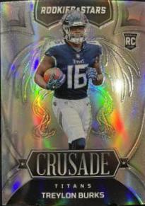 Treylon Burks #CR-19 Football Cards 2022 Panini Rookies & Stars Crusade