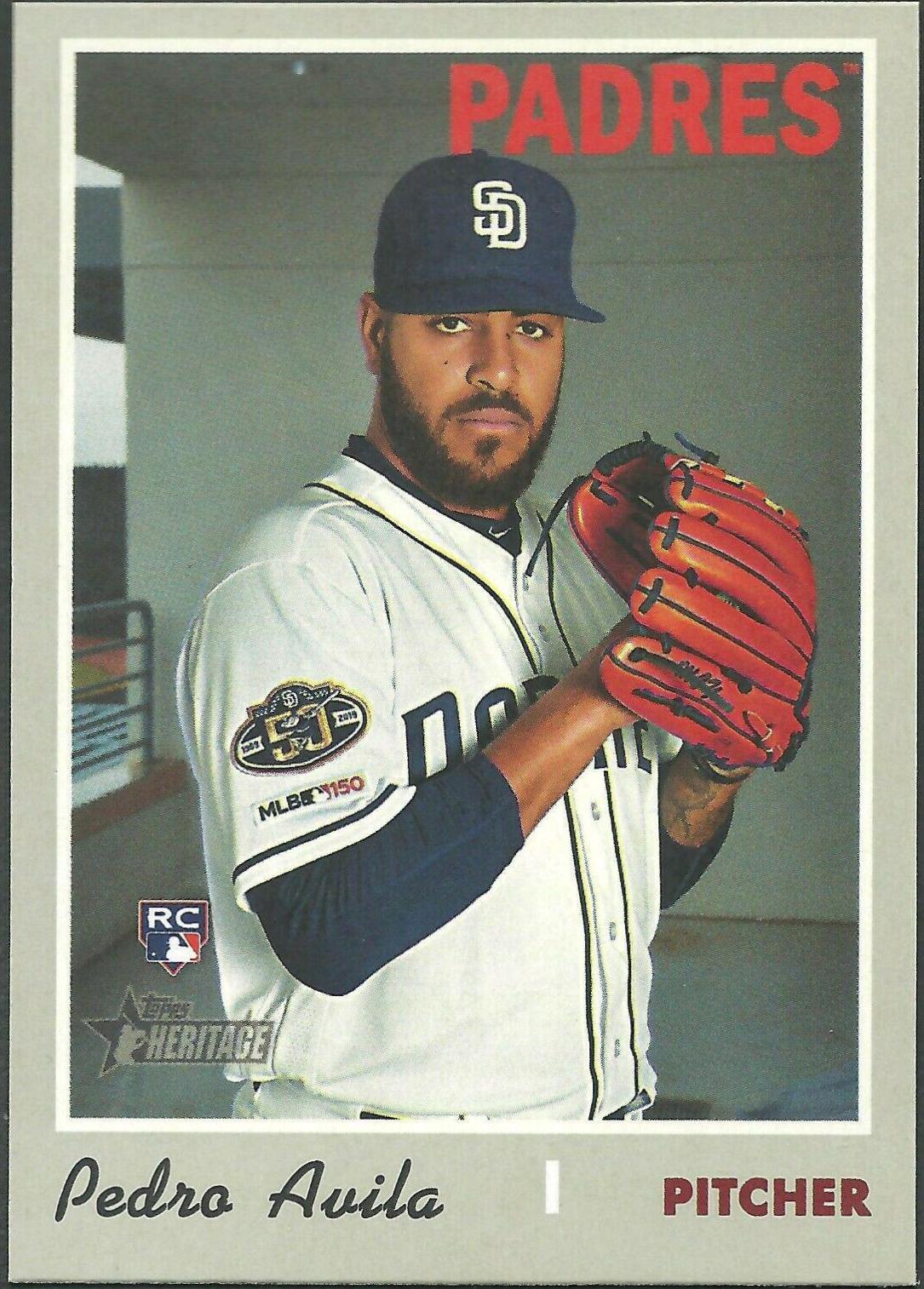 Pedro Avila #684 Baseball Cards 2019 Topps Heritage