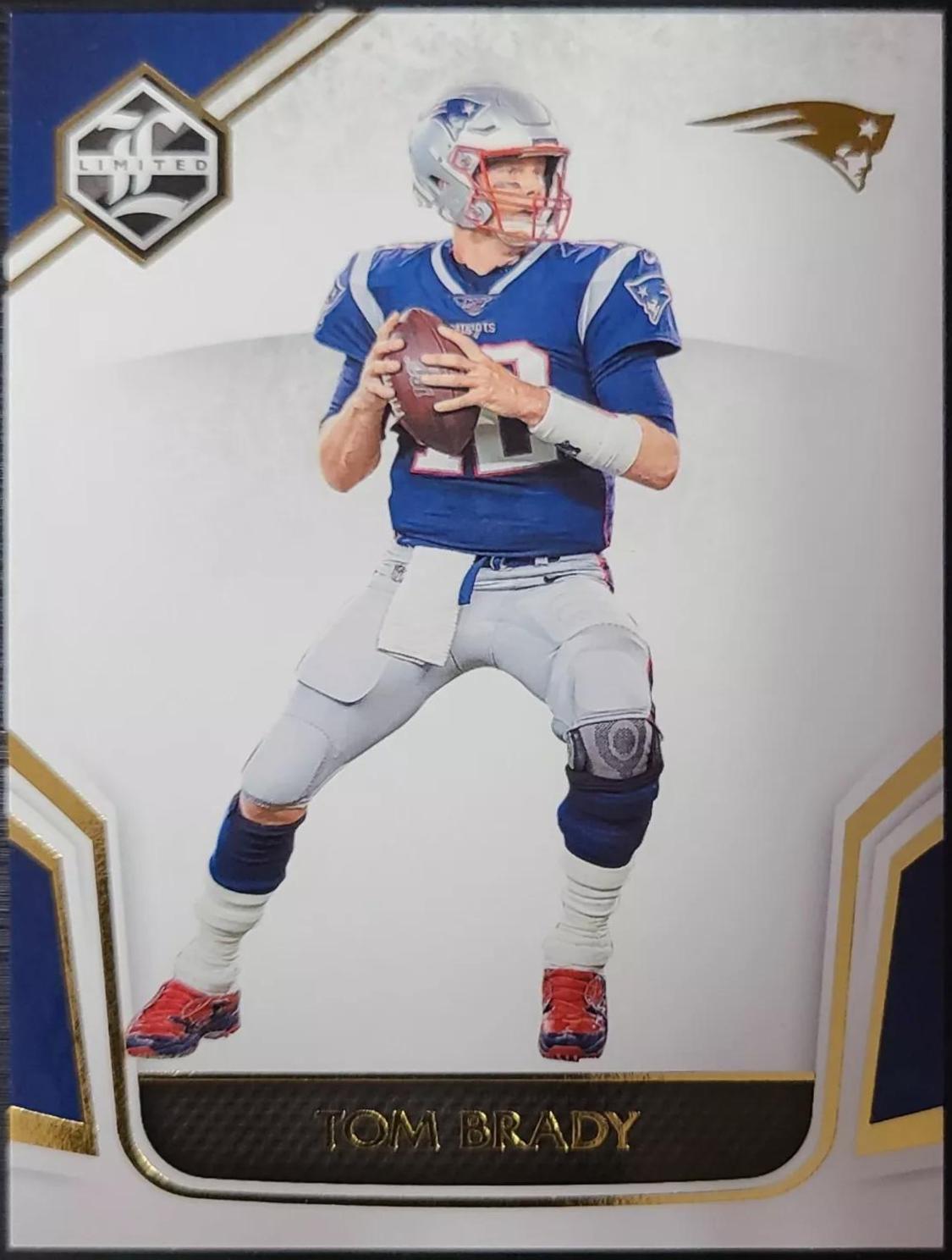 Tom Brady #1 Football Cards 2019 Panini Limited