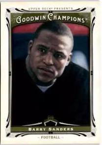 Barry Sanders #80 Football Cards 2013 Upper Deck