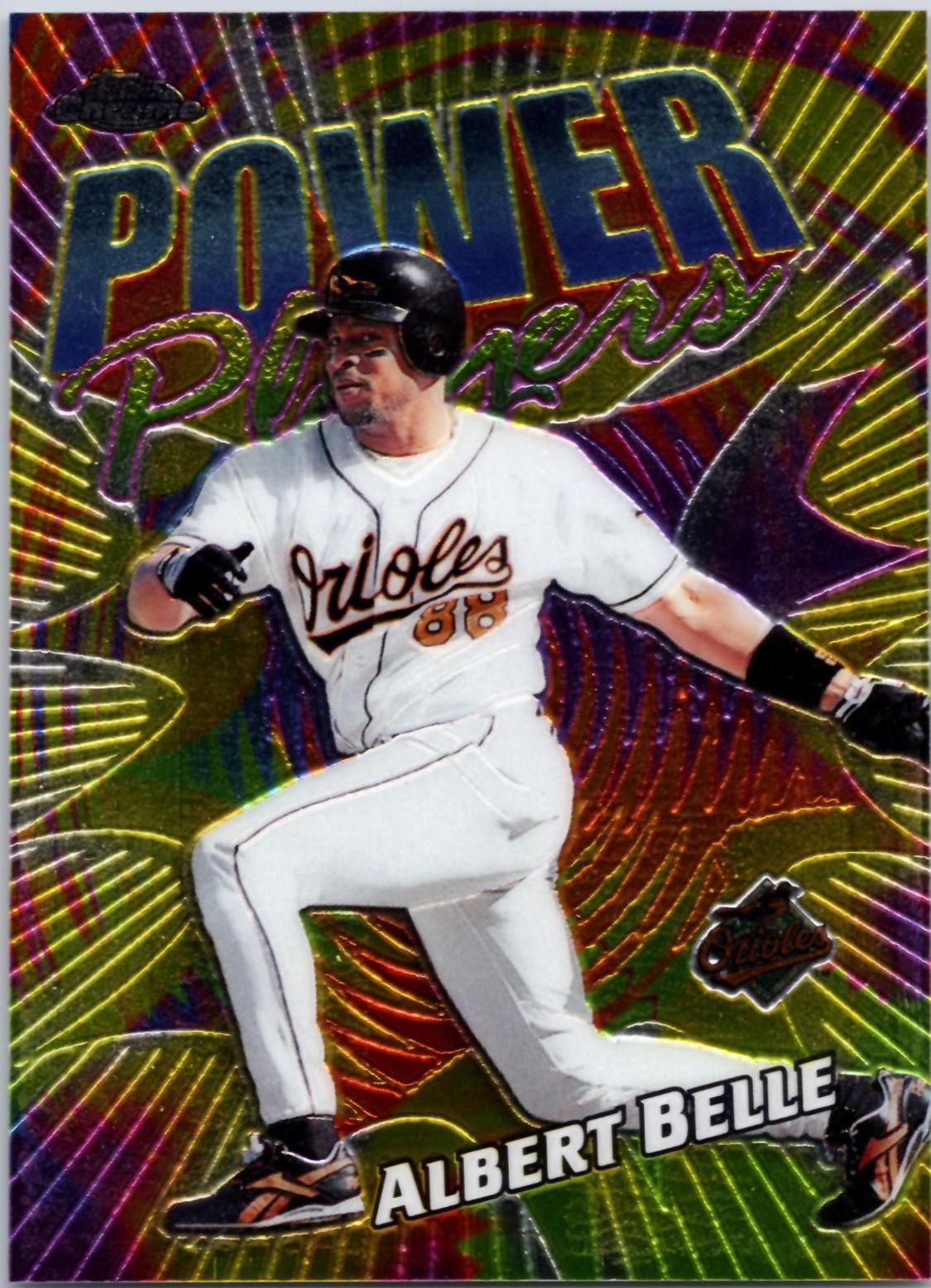 Albert Belle #P12 Baseball Cards 2000 Topps Chrome Power Players